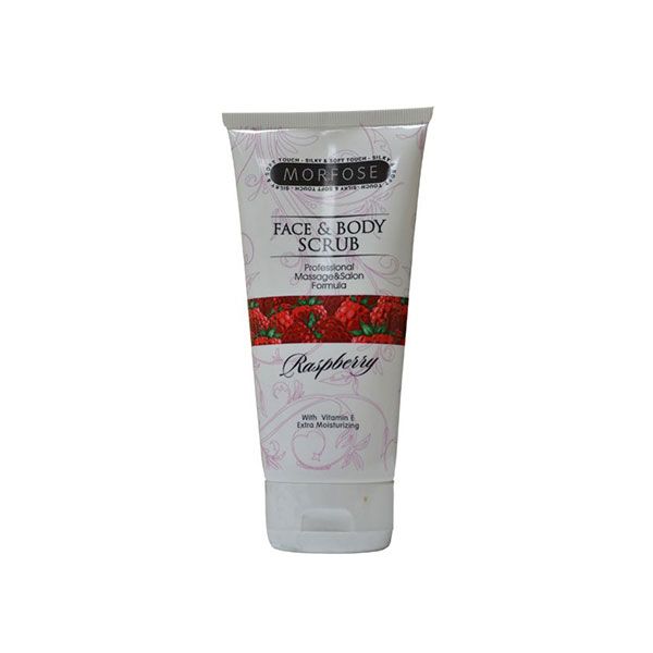 MORFOSE TÜP 170ML. FACE BODY SCRUB RASPBERRY