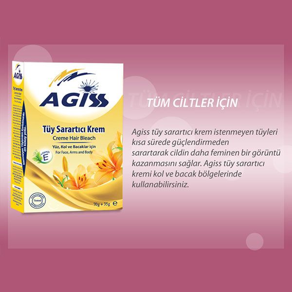 Tüy Sarartıcı Krem 70 Gr. - 35 Gr.