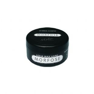 MORFOSE AQUA WAX HARD SİYAH 120ML.