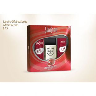 Sansiro E15 Erkek Cosmo Eco Set - 100ml. Edt. + 150ml. Deo. + 8ml. Edt.